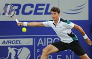 Milos Raonic Janko Tipsarevic 2012 Chennai Open